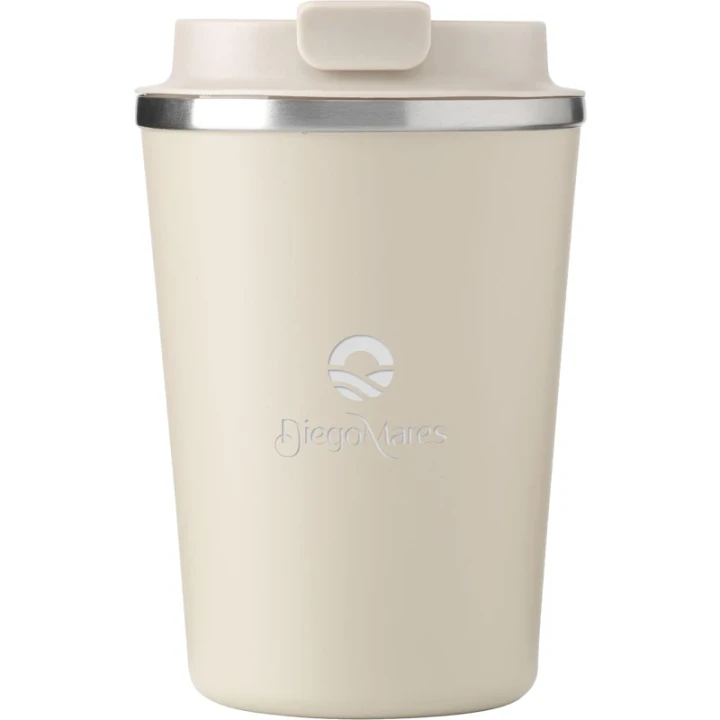 Recycled double walled coffee mug 300ml