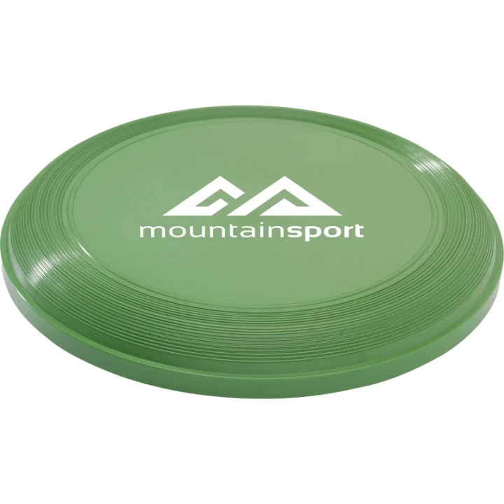 Recycled plastic frisbee