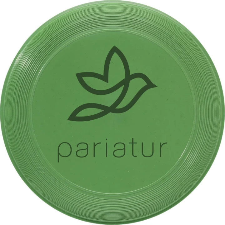 Recycled plastic frisbee