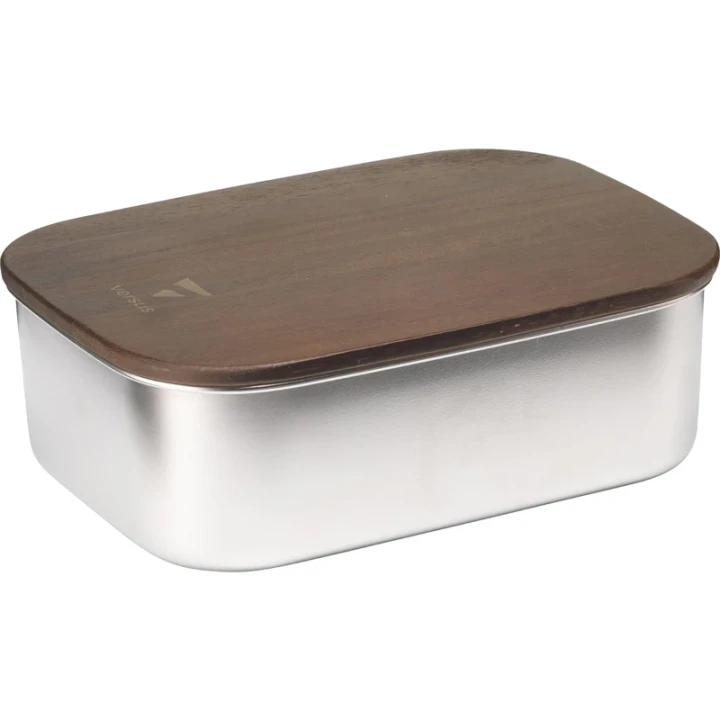 Recycled stainless steel lunch box