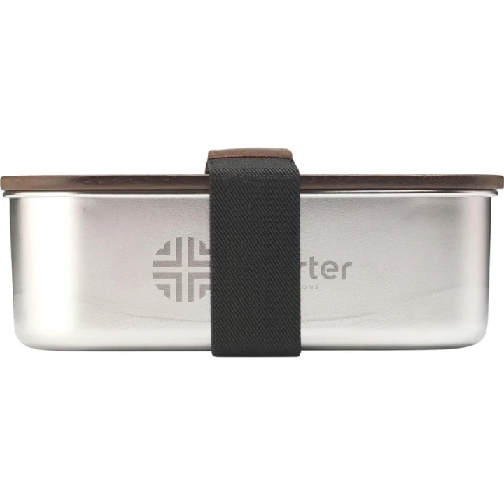 Recycled stainless steel lunch box