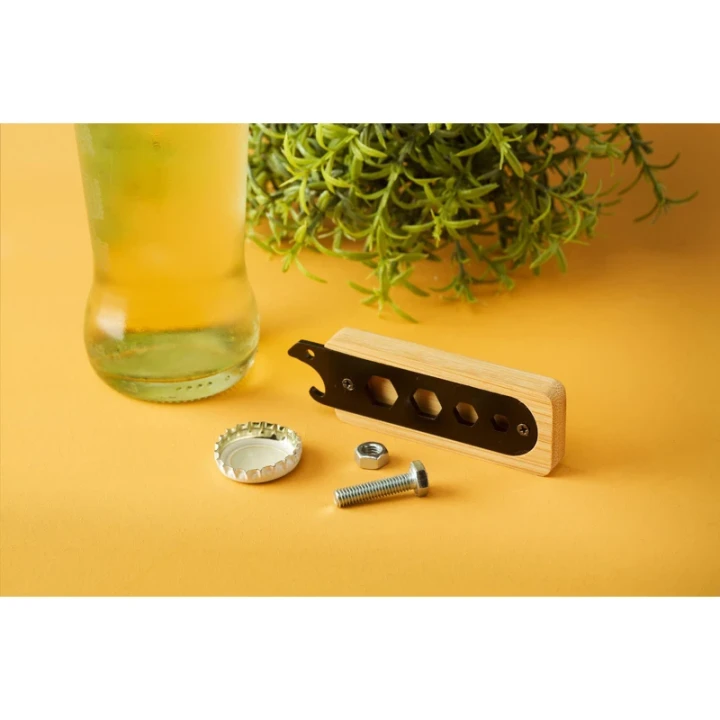 Multi-tool spanner and bottle opener