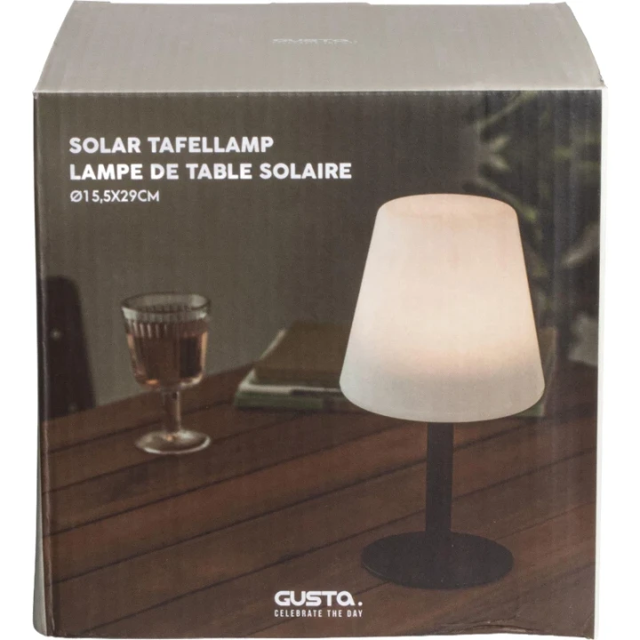 Solar table lamp