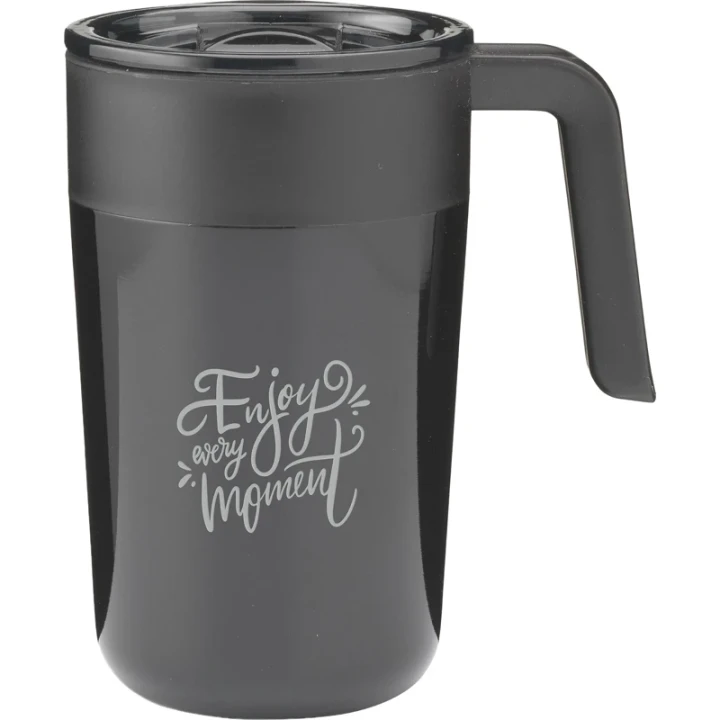 Recycled double walled cup 400ml