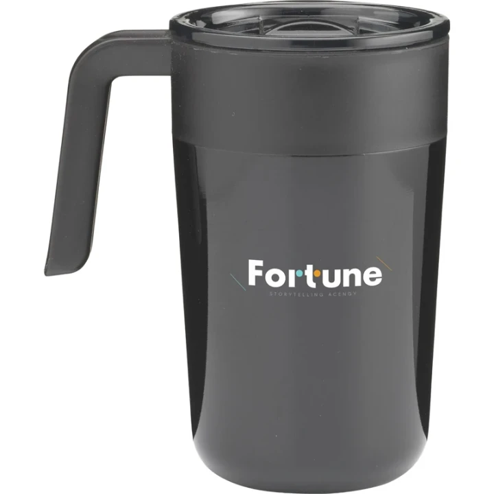 Recycled double walled cup 400ml