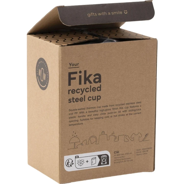 Recycled double walled cup 400ml