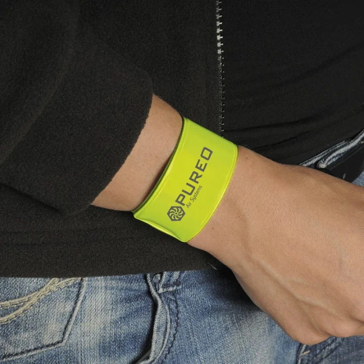 PVC snap wristband