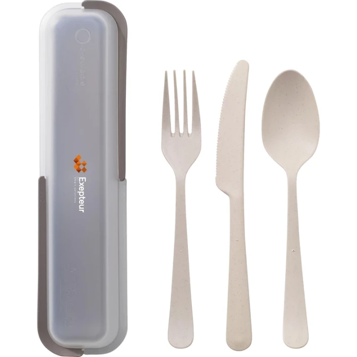 Circulware Outdoor 3-piece cutlery set