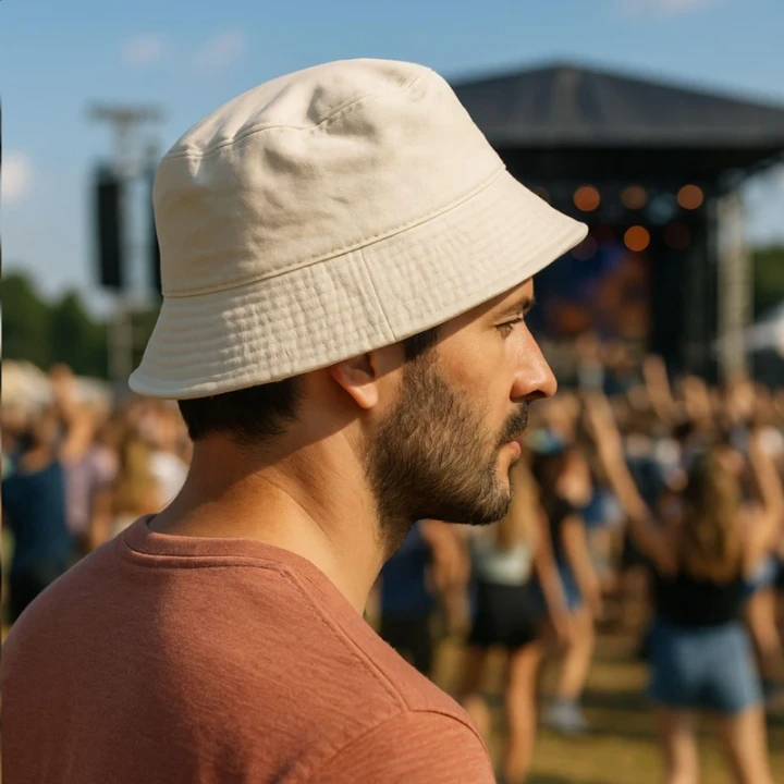 Recycled bucket hat