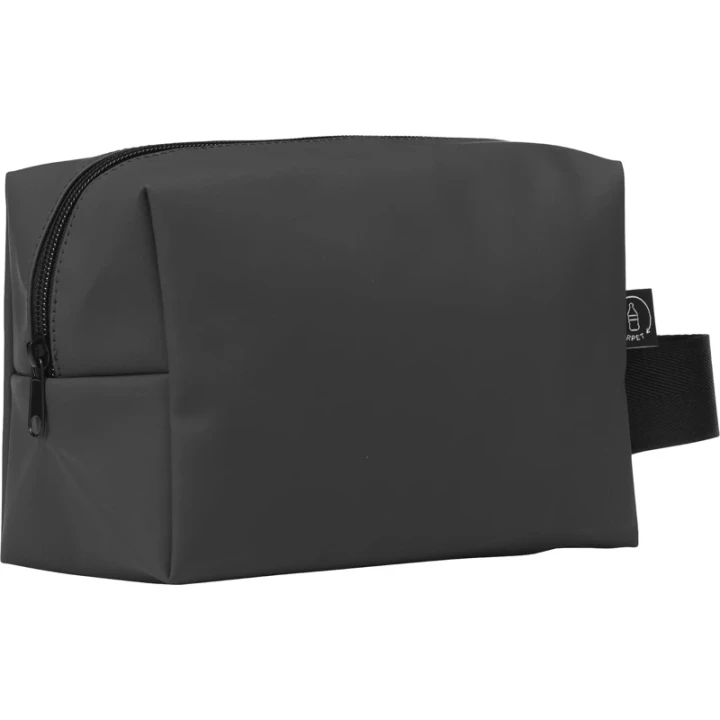 Recycled toiletry bag