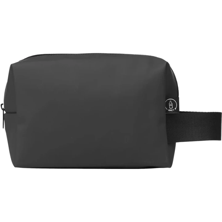 Recycled toiletry bag