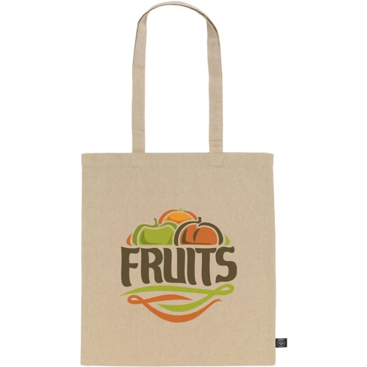Recycled cotton shopper 180gsm/5.30z