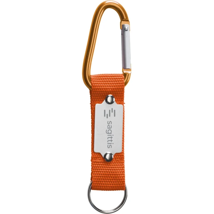 Carabiner hook & nylon strap