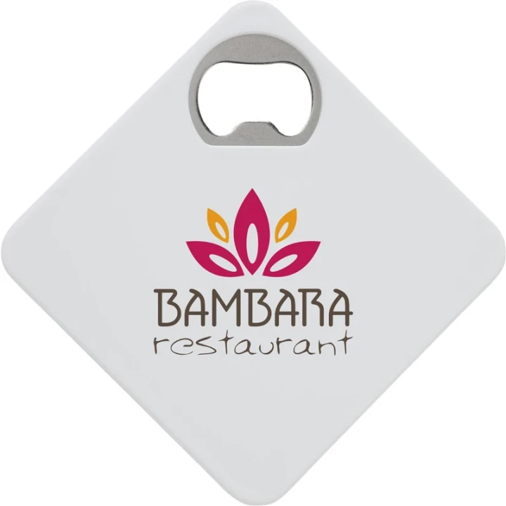 Coaster & bottle opener