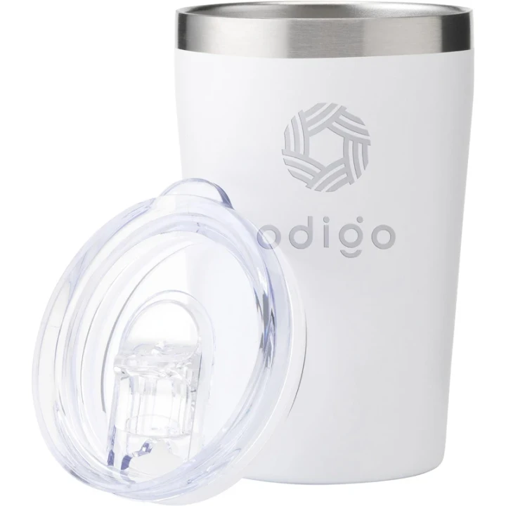 Recycled stainless steel travel mug 380ml
