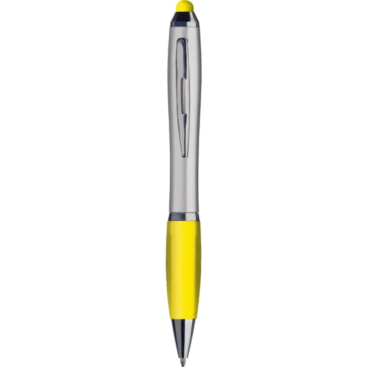Plastic stylus ballpen