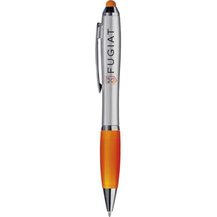 Plastic stylus ballpen