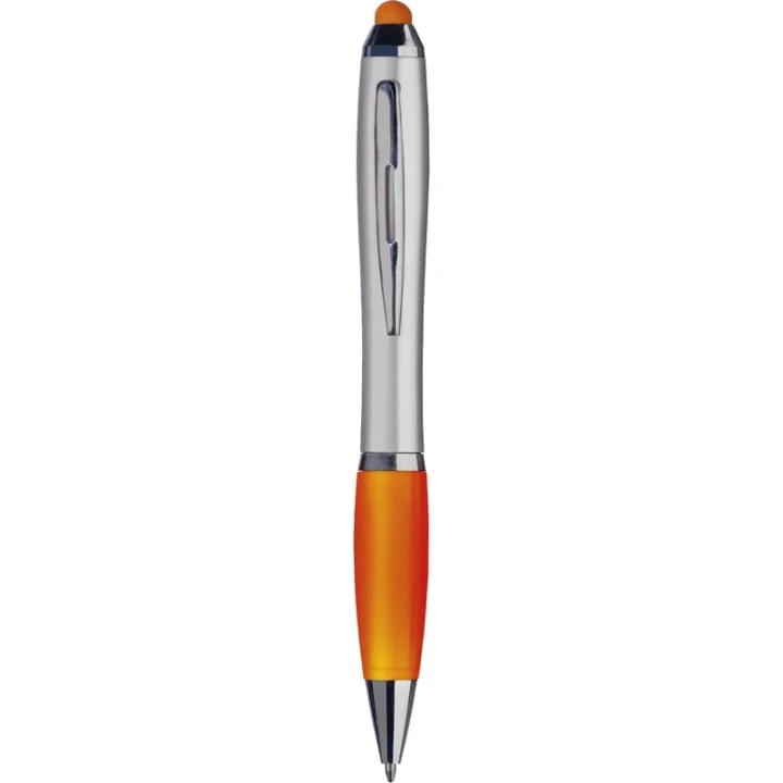 Plastic stylus ballpen