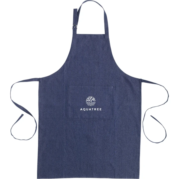 Recycled denim apron 220gsm/6.4oz