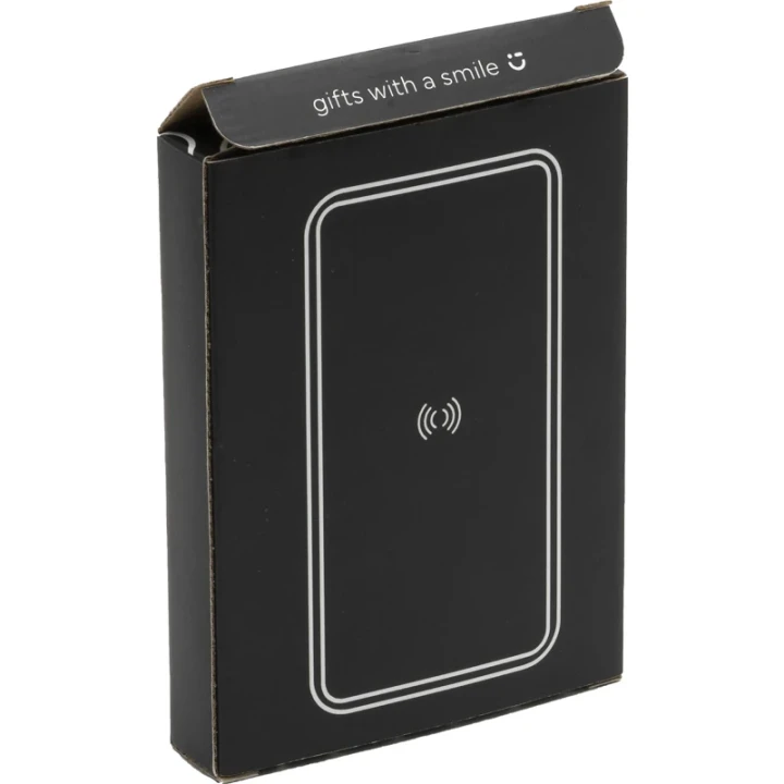 Recycled ABS & bamboo wireless power bank 10,000mAh