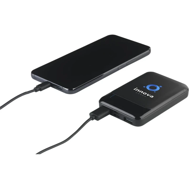 Recycled plastic power bank 5,000mAh
