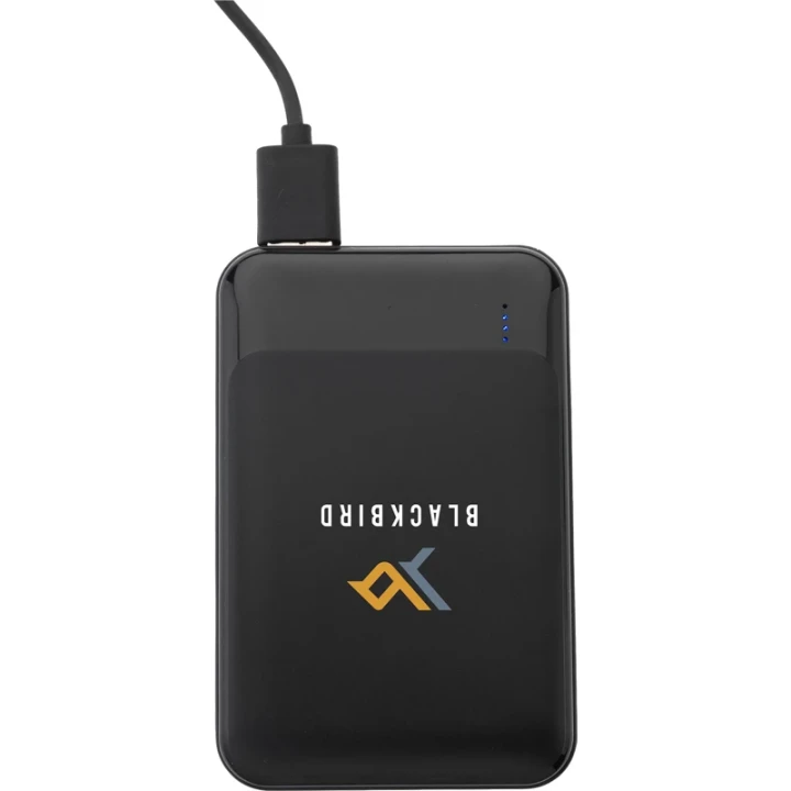 Recycled plastic power bank 5,000mAh