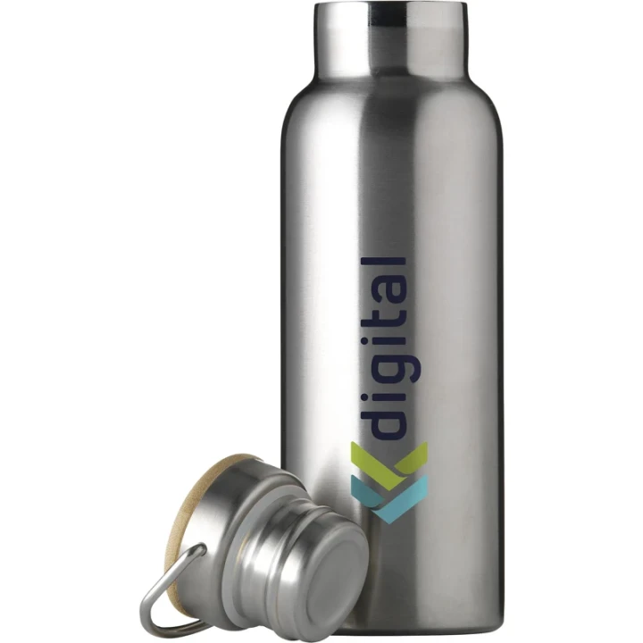 Recycled stainless steel double walled bottle 500ml