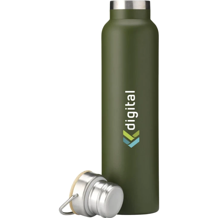 Double walled recycled stainless steel bottle 750ml