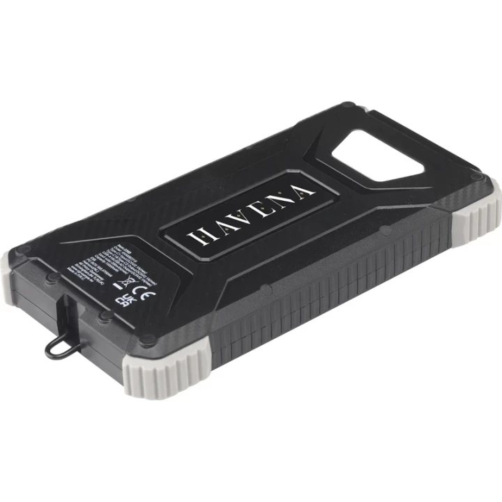 Recycled ABS solar power bank 10,000mAh