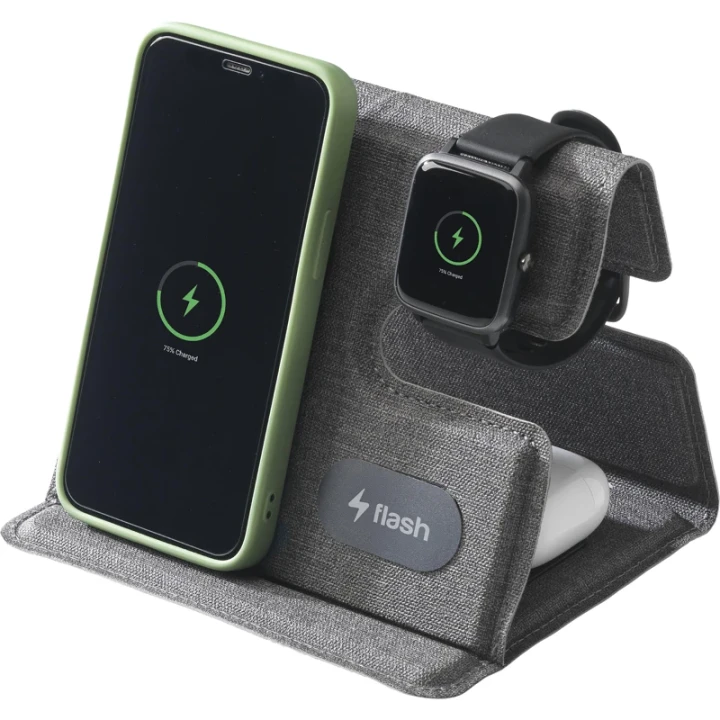 Recycled wireless charging station