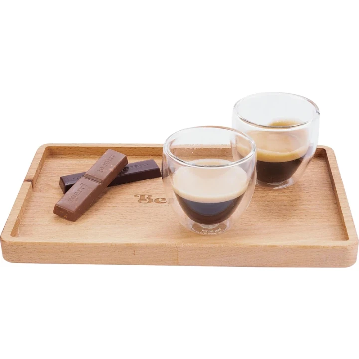 Bowls and Dishes beech wood serving board 24cm