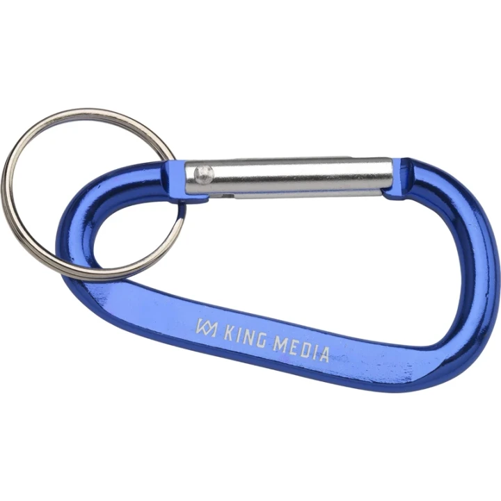 Recycled aluminium carabiner
