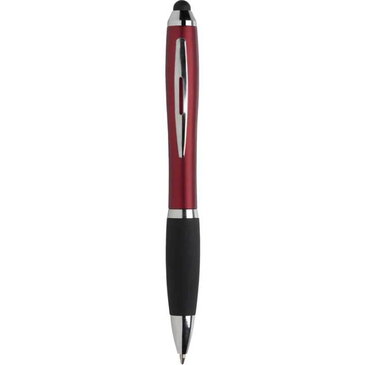 Plastic stylus ballpen