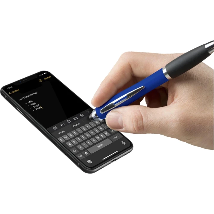 Plastic stylus ballpen
