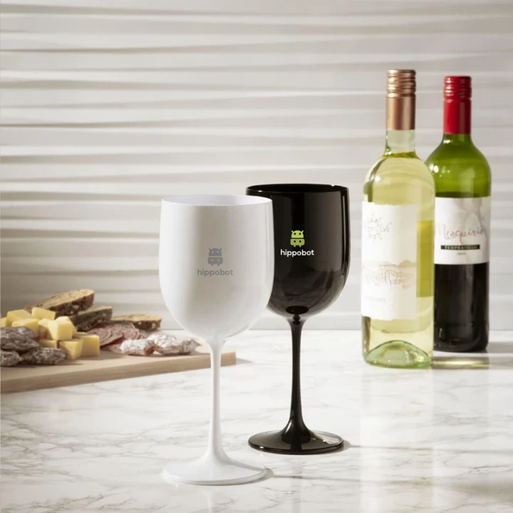 Reusable plastic wine glass 480ml