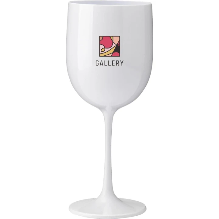 Reusable plastic wine glass 480ml