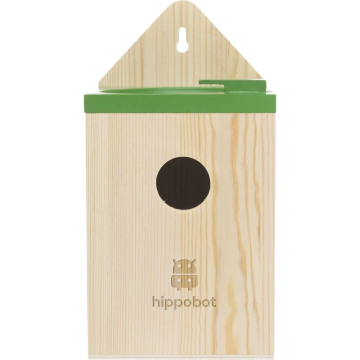 Wooden bird house