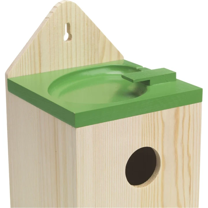Wooden bird house