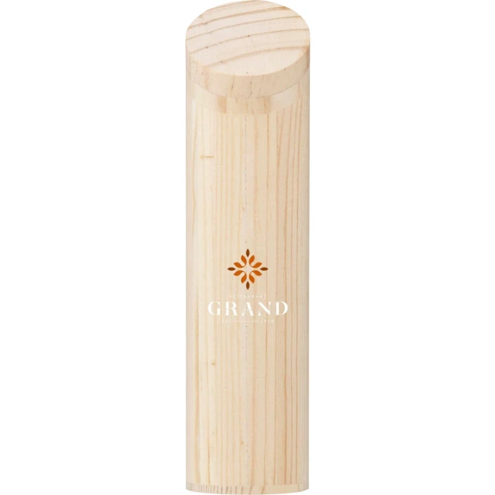 Pinewood bottle opener