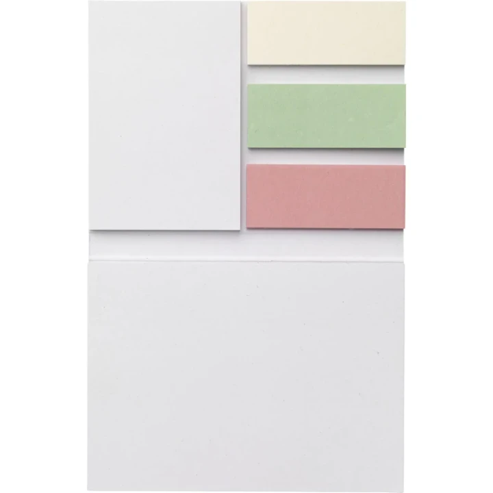 Recycled self adhesive memo pad