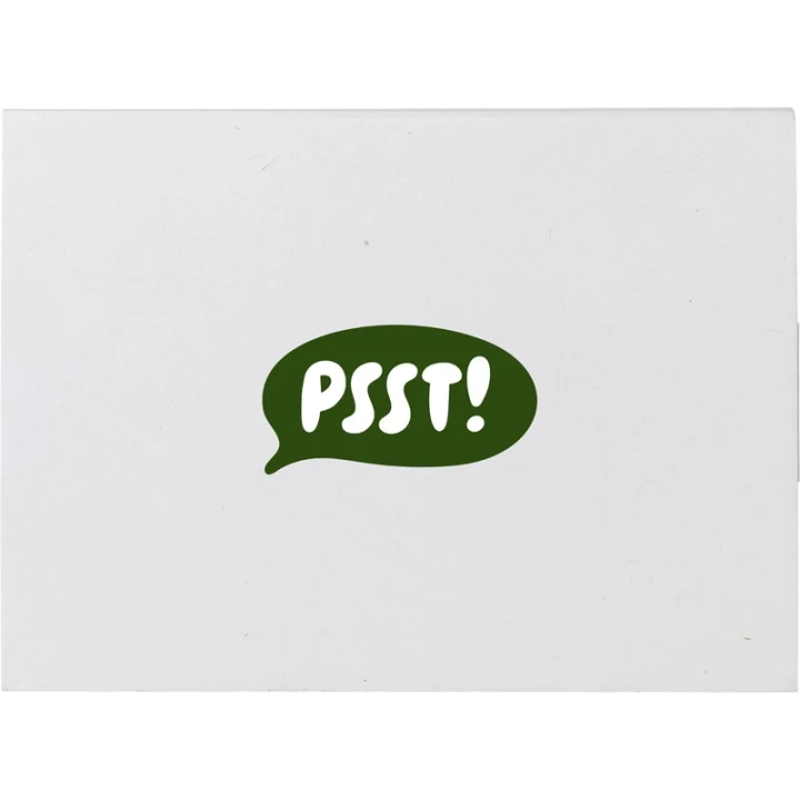 Recycled self adhesive memo pad