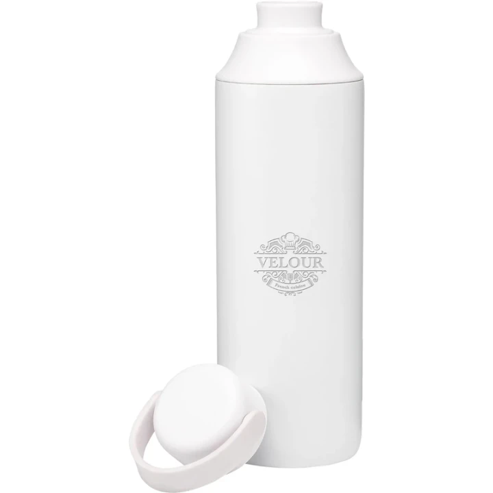 Recycled stainless steel double walled bottle 600ml