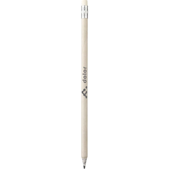 Recycled newspaper pencil