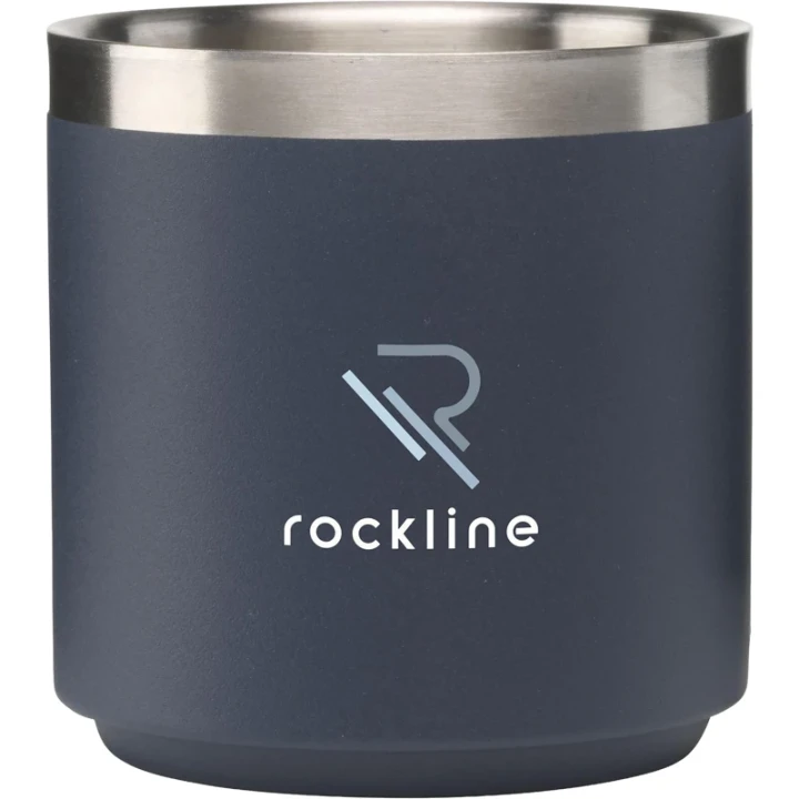 Recycled double walled stackable mug 300ml
