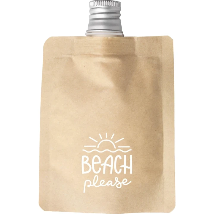Kraft paper sun lotion SPF30