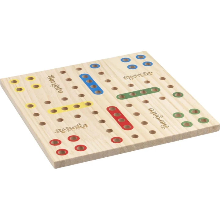Ludo wooden board game