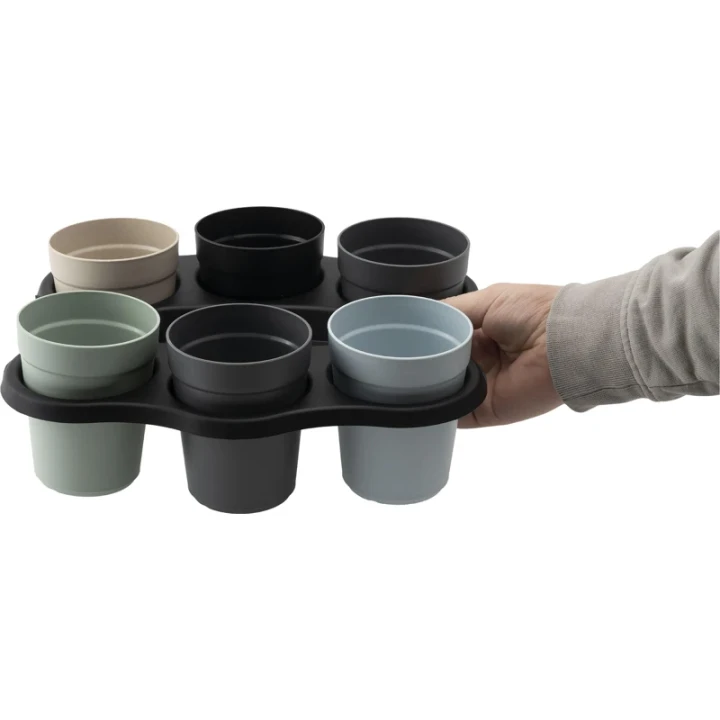 Circulcup coffee cup tray