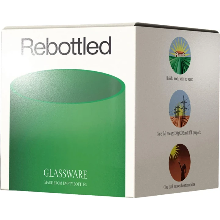 Rebottled® short tumbler 250ml