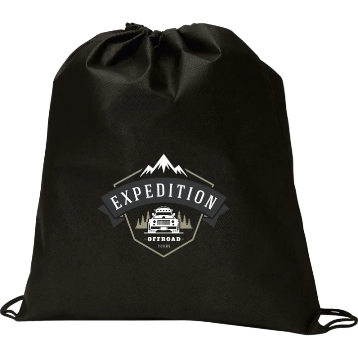 Non-woven drawstring backpack