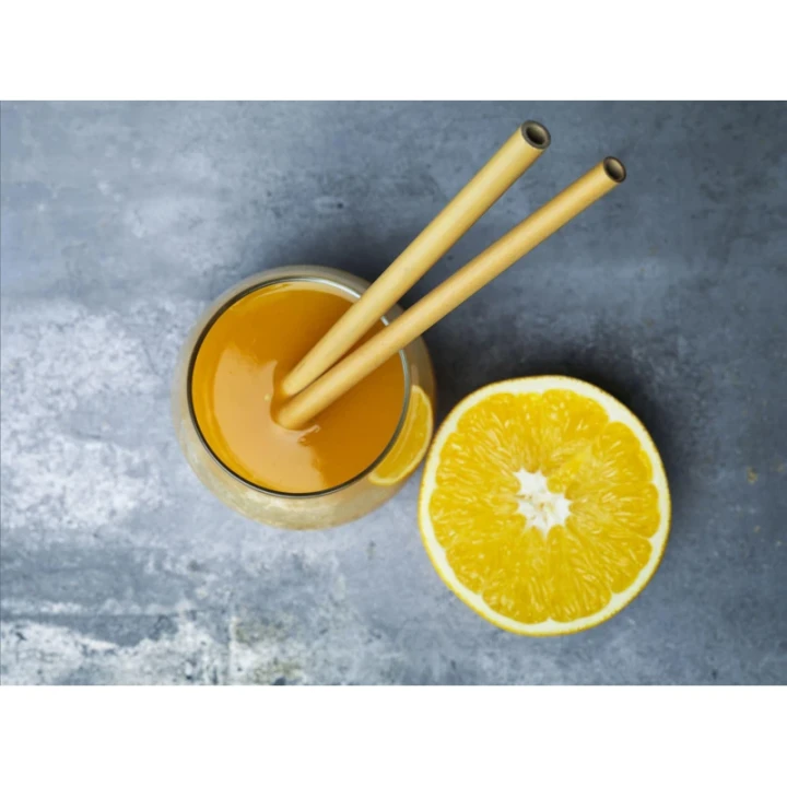 Bamboo straw set